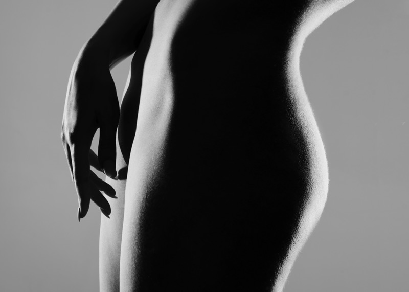 Labiaplasty recovery and vaginal rejuvenation healing illustration