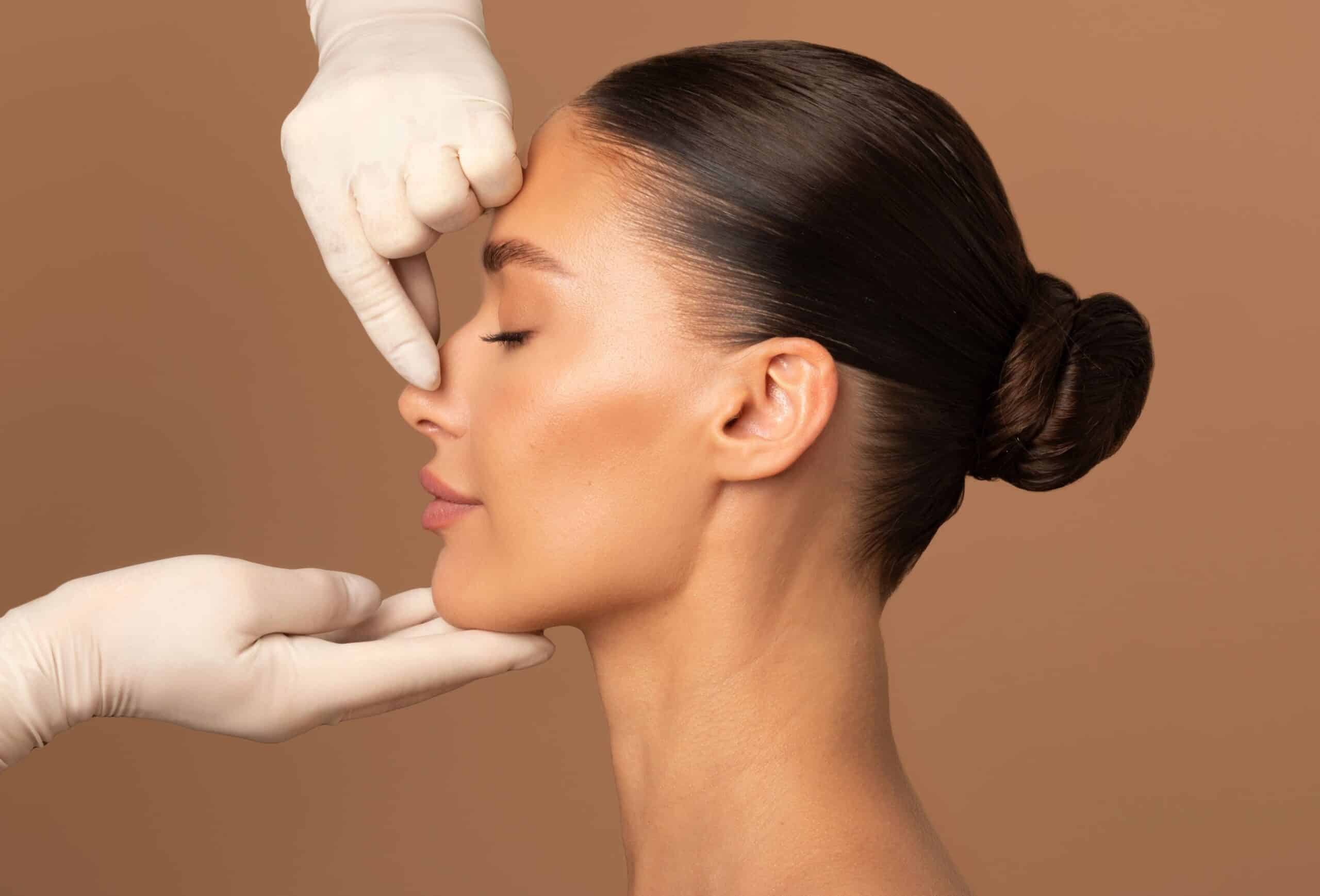 make nose smaller
