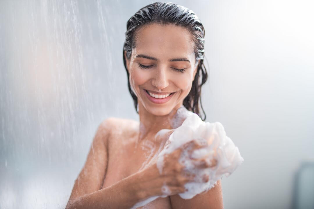 Showering after plastic surgery