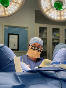 Dr. Cat performing labiaplasty 