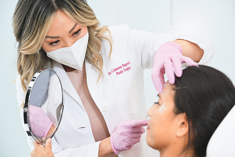 Lip filler injection technique and recovery at Dr. Cat Beverly Hills